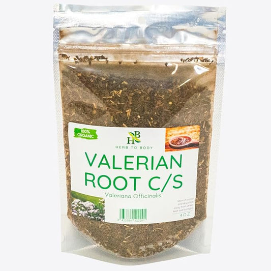 Valerian Root C/S | Cut & Sifted | Valeriana Officinalis | Wildcrafted | 4oz