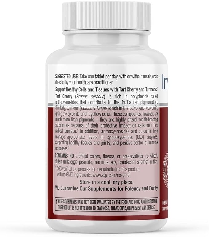 INVIGOFLEX TC - Tart Cherry and Tumeric (60 caplets)