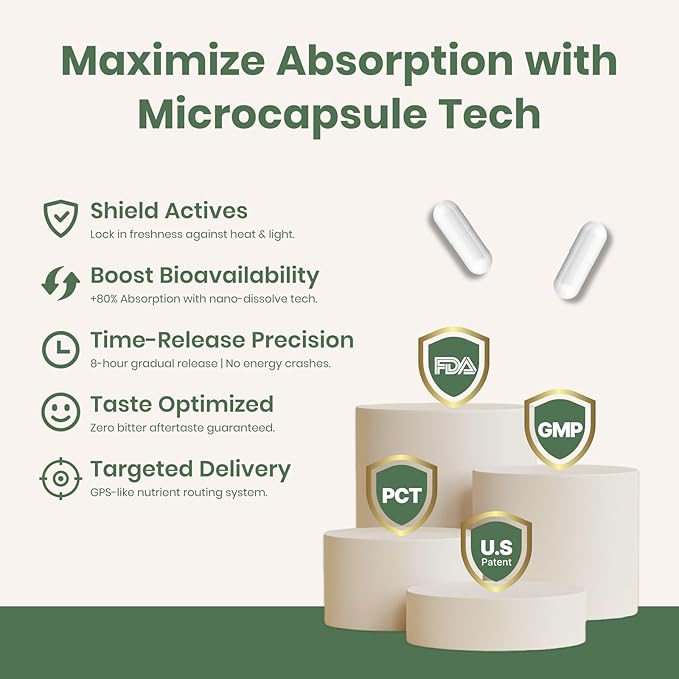 Multivitamin for Women & Men - Mens & Womens Multivitamin for Bone, Skin & Immune Health Support, 21 in 1 Multivitamins Supplement, Multivitamins with Gluten & Allergen Free, Non GMO, 60 Capsules