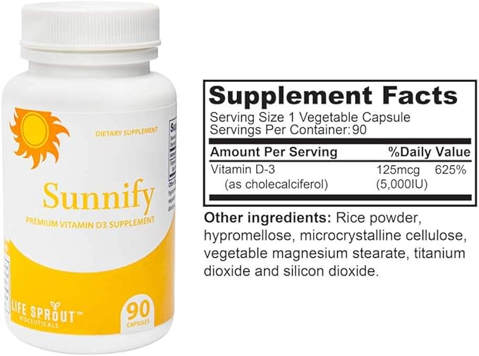 Sunnify - Premium Vitamin D3 Supplement