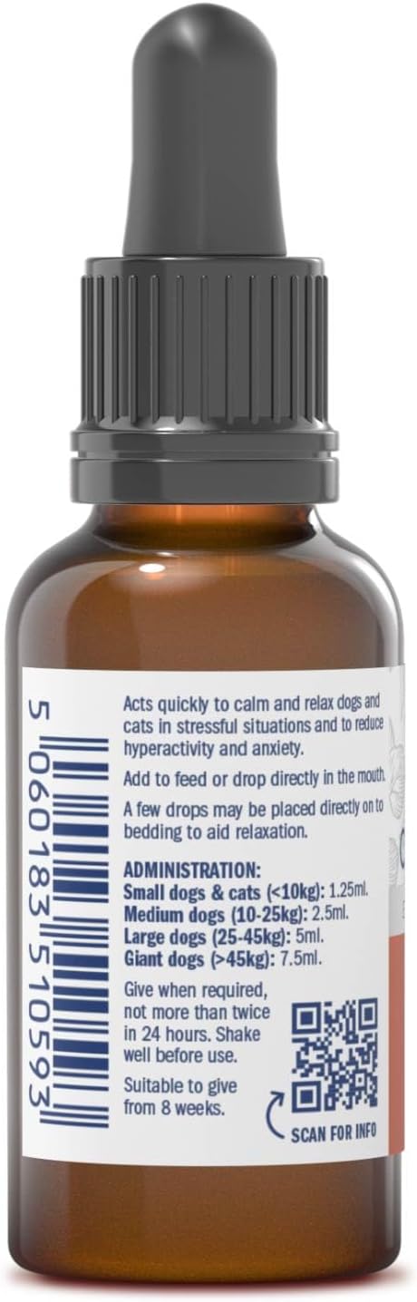 Organic Valerian Compound for Dogs and Cats 30 ml