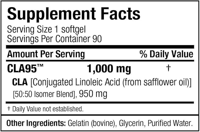 Allmax Nutrition - CLA (95% conjugated linoleic Acid) - 90 Softgels