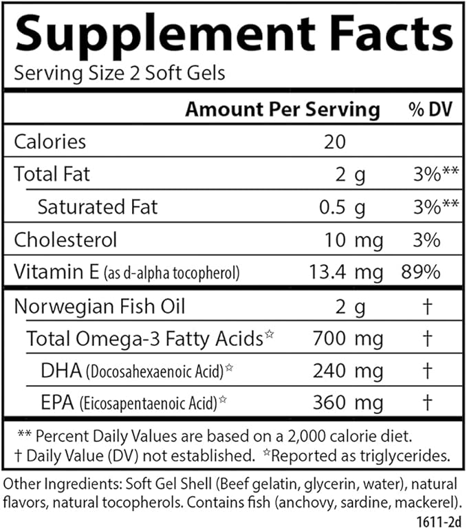 Carlson - Teen's Smart Catch, 700 mg Omega-3s, Cognitive Development, Brain Function & Vision Support, Lemon, 90 Softgels
