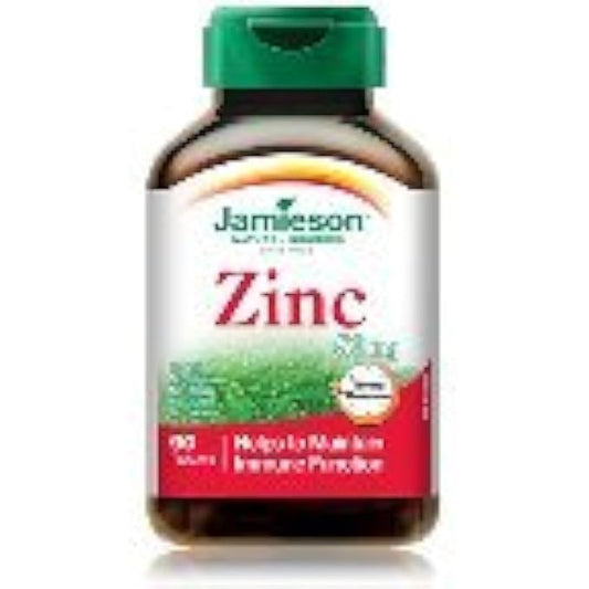 Zinc 50 mg Timed Release-90 Tablets Brand: Jamieson Laboratories