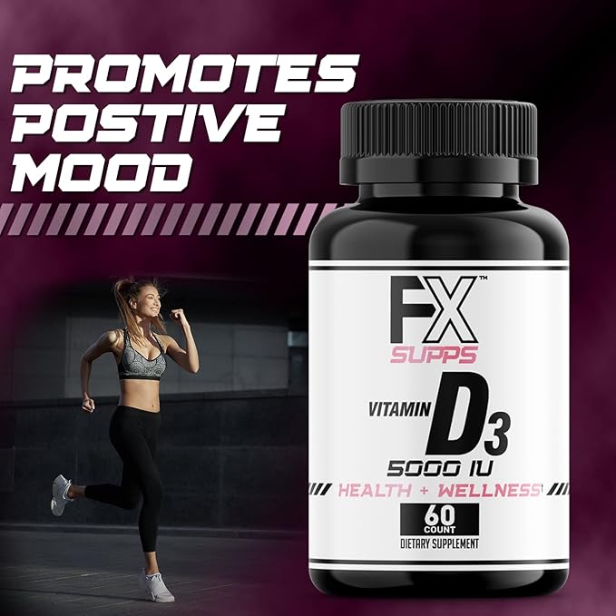 Vitamin D3 5000 IU (1 Pack, 60 Easy to Swallow Softgels) | Health and Wellness Dietary Supplement for Men & Women | Cholecalciferol, Best for Bone, Heart Health, Immune System, Lung Function
