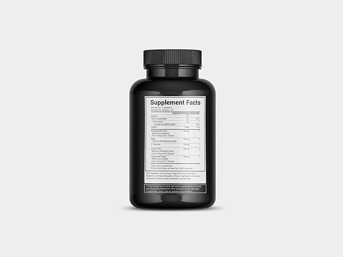 Sleep REANIMATOR - Natural Sleep Gummies for Relaxation, Cognitive Wellness - Ashwagandha, GABA, L Theanine, Lemonbalm, Chamomile - No Caffeine or Melatonin - Raspberry Flavor, 60 Chews