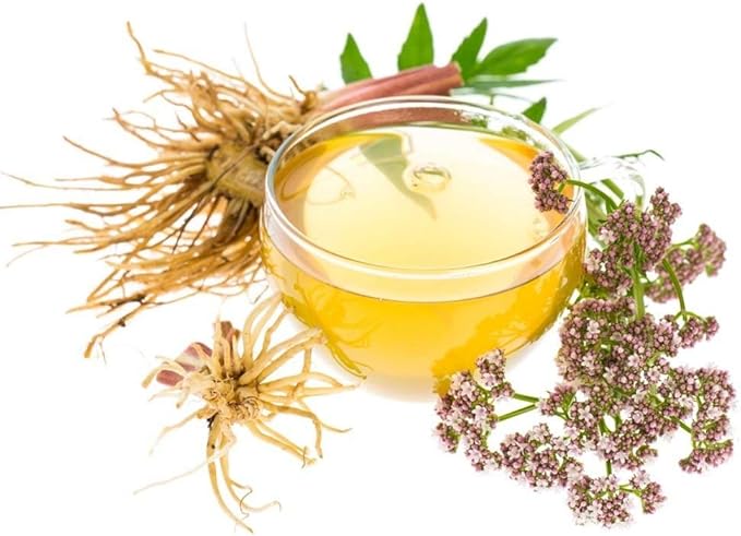 Valerian Root - Valeriana officinalis Dried Loose Root Cut by Nature Tea (4 oz)