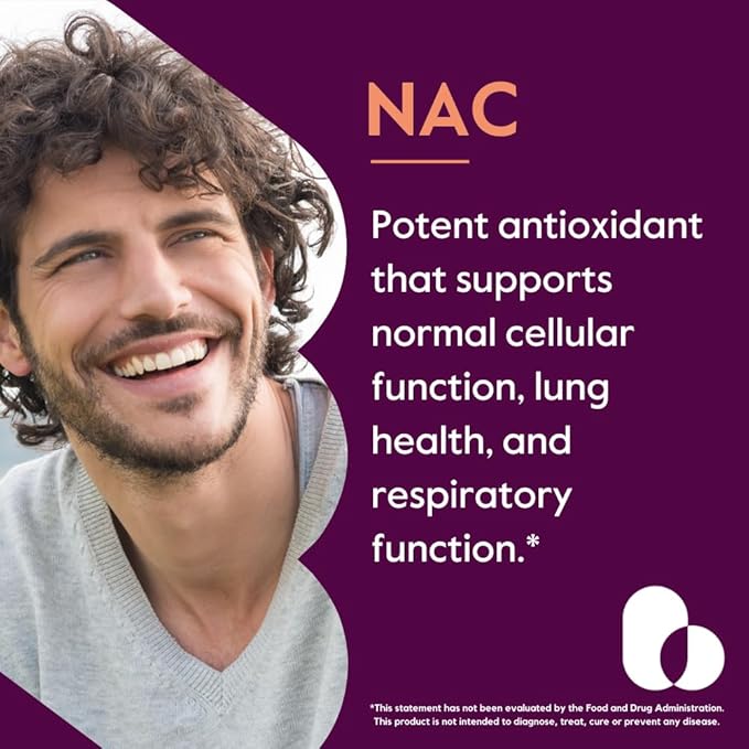 BESTVITE N-Acetyl L-Cysteine (NAC) 600mg Per Capsule (120 Vegetarian Capsules) - No Stearates - Vegan - No Fillers - No Silica - No Gelatin - Gluten Free - Non GMO