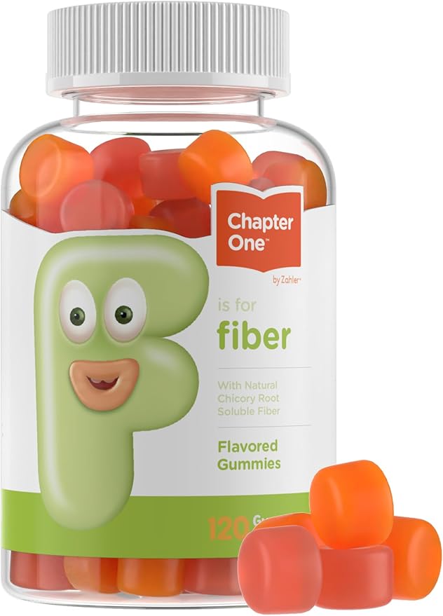 Zahler - Fiber Gummies for Adults & Kids (120 Count) Certified Kosher Adult & Kids Fiber Gummy Chews for Digestion Support, Healthy Regularity & Overall Health - Chewable Children's Fiber Supplements