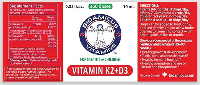 Vitamin K2 + D3