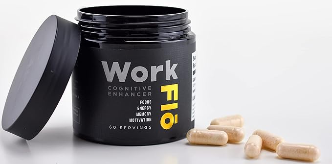 Nootropic Brain Booster Supplement with Noopept, Alpha GPC, l-theanine, l-tyrosine, and PhosphatidylSerine - Improve Focus, Memory, and Mental Clarity for Daily Use. 60 Capsules
