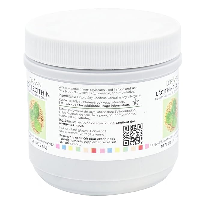LorAnn Lecithin (Liquid) 4 Ounce Jar