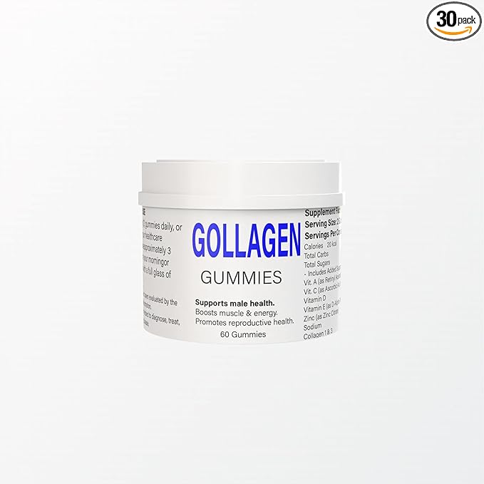 Collagen Gummies for Men, Type 1 & 3 Multi Collagen Supplement, with Vitamin & Superfruit Beauty Blend