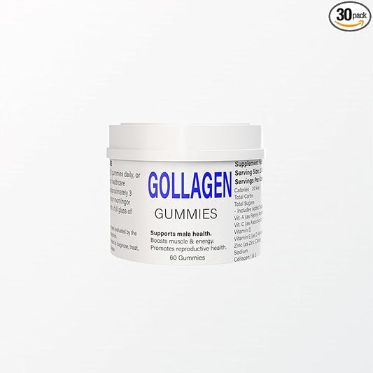 Collagen Gummies for Men, Type 1 & 3 Multi Collagen Supplement, with Vitamin & Superfruit Beauty Blend