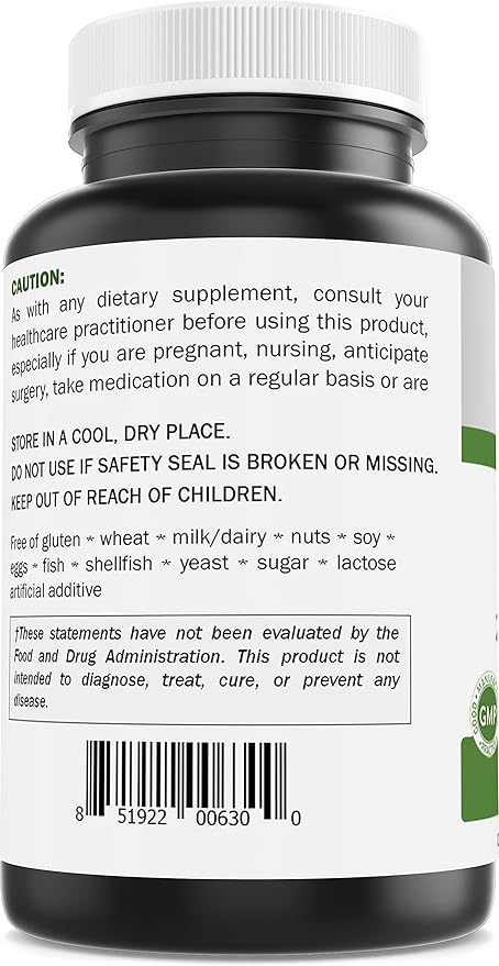 Brieofood Bilberry Extract 2000 mg per Serving 180 Capsules