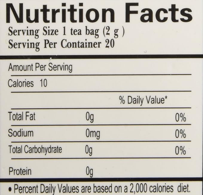 Royal King Ginseng Ginkgo Biloba Tea (20 Bags)