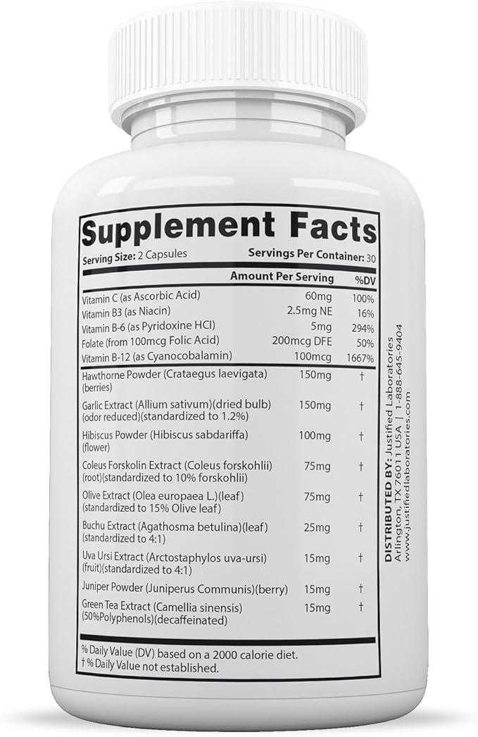 (2 Pack) Blood Balance Advanced Formula 688MG Formula Supplement Pills 120 Capsules