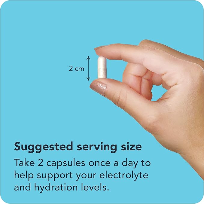 Vitamin Bounty Recover On Keto Electrolytes - Keto Supplements, Electrolyte Supplement, Keto Vitamins, Sugar Free Hydration, Boost Energy, Workout Recovery, GLP-1 Support - 60 Capsules