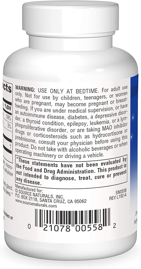 Source Naturals Melatonin 5 mg - 240 Tablets