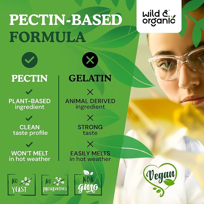 Wild & Organic Calm & Mood Gummies & Valerian Root Gummies