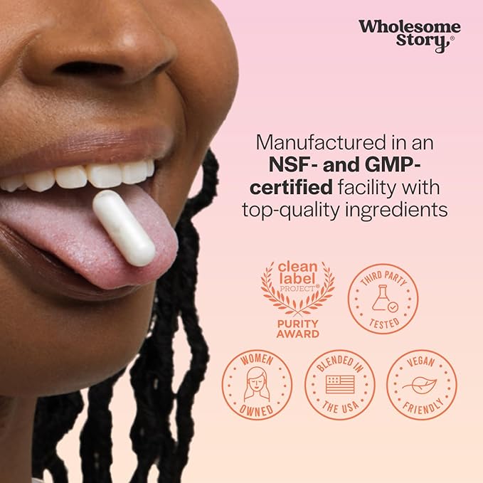 Myo-Inositol & D-Chiro Inositol Capsules with MTHF, Folate, Vitamin D| Support for Ovarian Function, Hormone Balance, & Homocysteine Levels | Fertility Supplements for Women | 40:1 Ratio