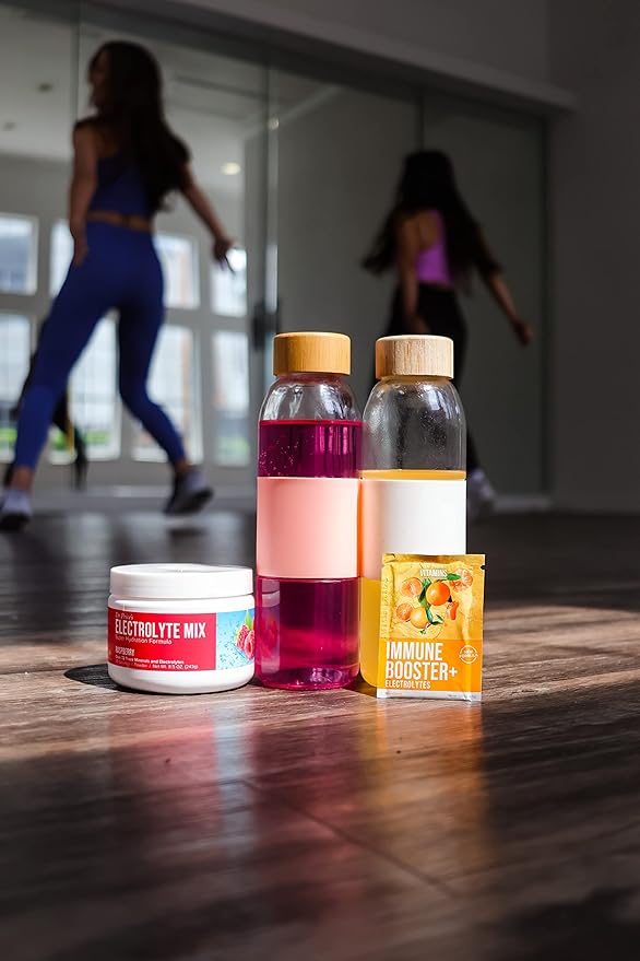 Immune Support + Electrolytes | 1000mg Vitamin C, Zinc & Chromium | Hydration & Wellness Powder | Sugar-Free, Fast-Absorbing Drink Mix | Easy-to-Mix Packets for Daily Use, Travel & Recovery