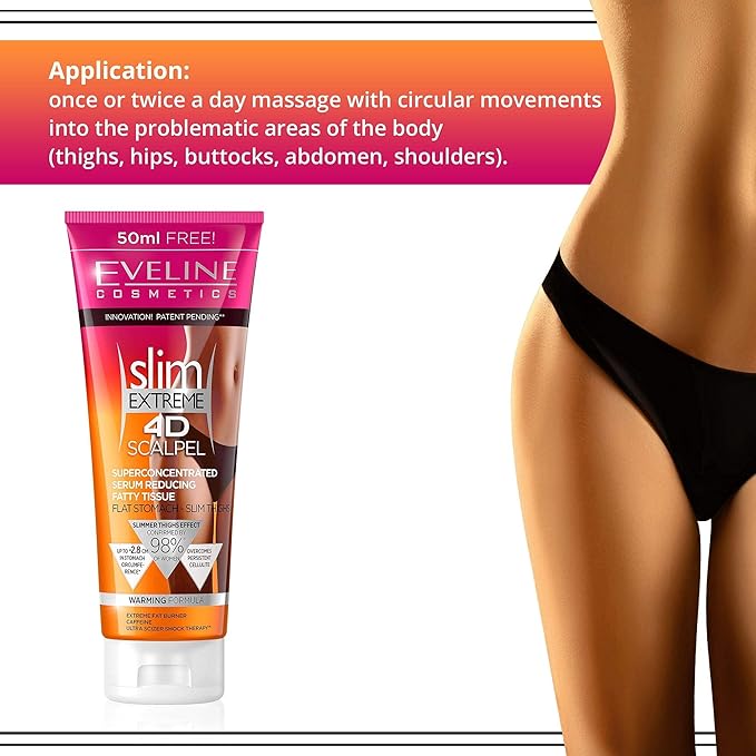 EVELINE COSMETICS Slim Extreme 4D Body Modelling & Lifting Serums & Creams