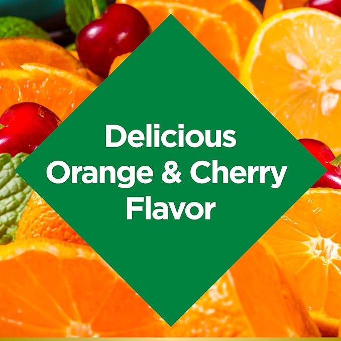 Nature's Bounty Calcium + D3 + Zinc Gummies, Supports Strong Bones & Teeth Plus a Healthy Immune System, 500mg, Orange and Cherry Flavored, 70 Gummies