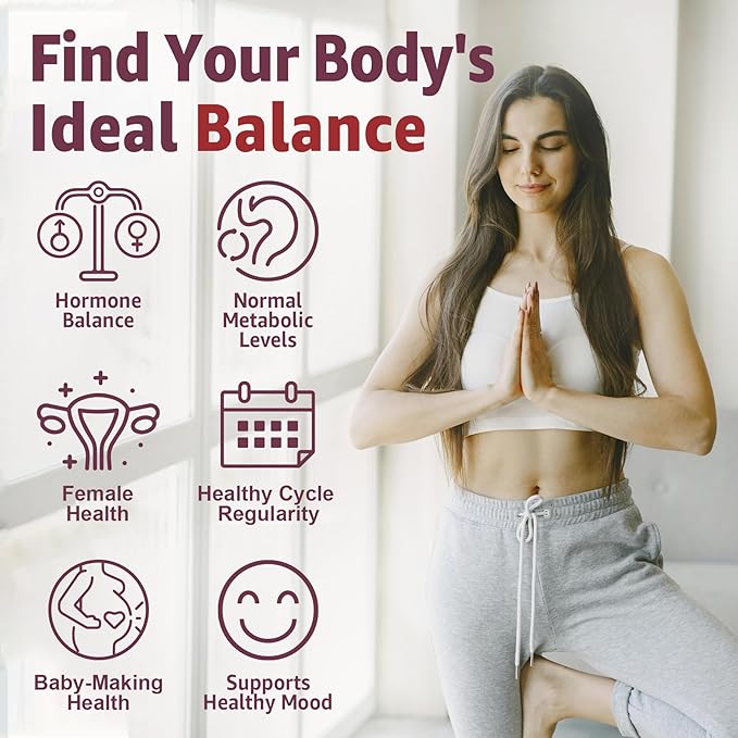 Myo-Inositol & D-Chiro Inositol Gummies Sugar Free, Ideal 40:1 Ratio Inositol Supplement for Women with Vegan Omega-3 & Vitamin D3, Magnesium, Methyl Folate + B12 for Female Health & Wellness, 60Cts