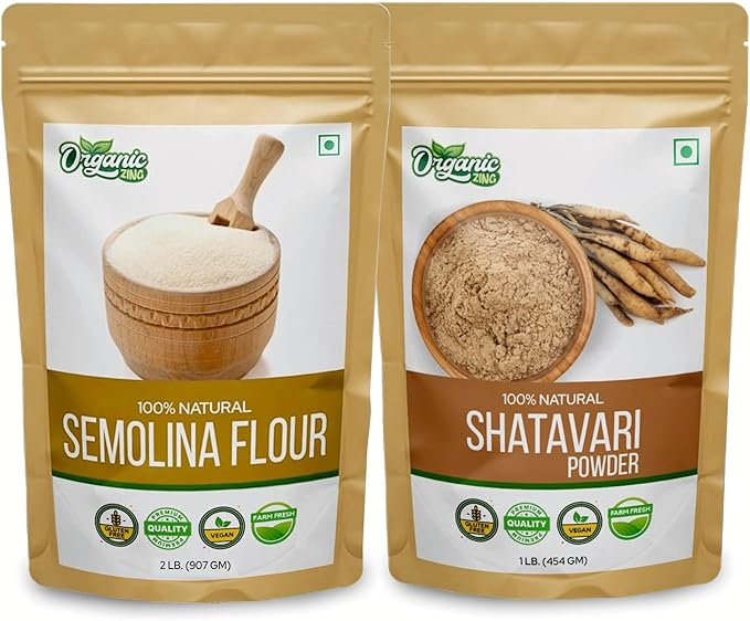 Shatavari Powder- 454g & Semolina- 907g