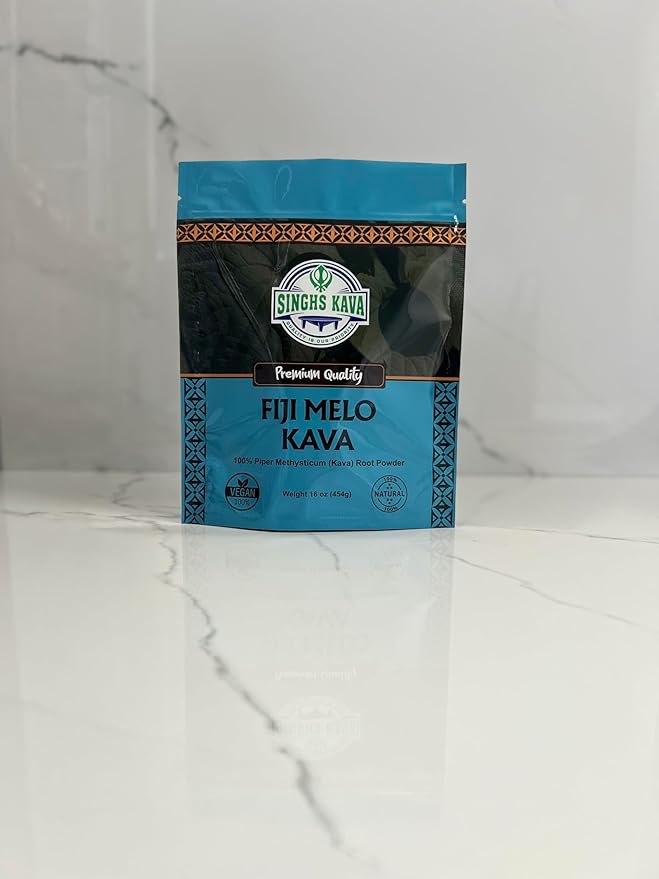 Premium Quality Noble Fijian Kava Root Powder (WAKA) (16 Ounce (Pack of 1))