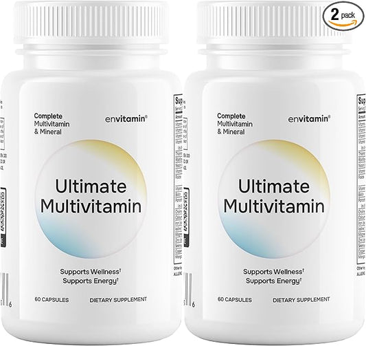 Ultimate Multivitamin Multimineral and Superfood with 42 Fruit and Vegetable Blend, 60 Count