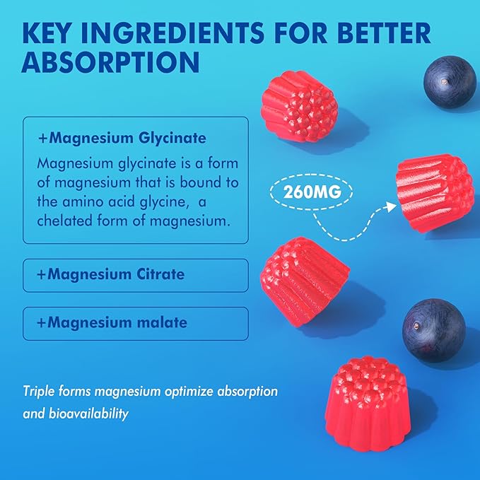 Vegan Omega 3 Gummies 2PACK + Magnesium Gummies 2PACK