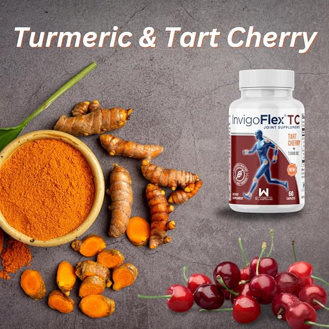 INVIGOFLEX TC - Tart Cherry and Tumeric (60 caplets)