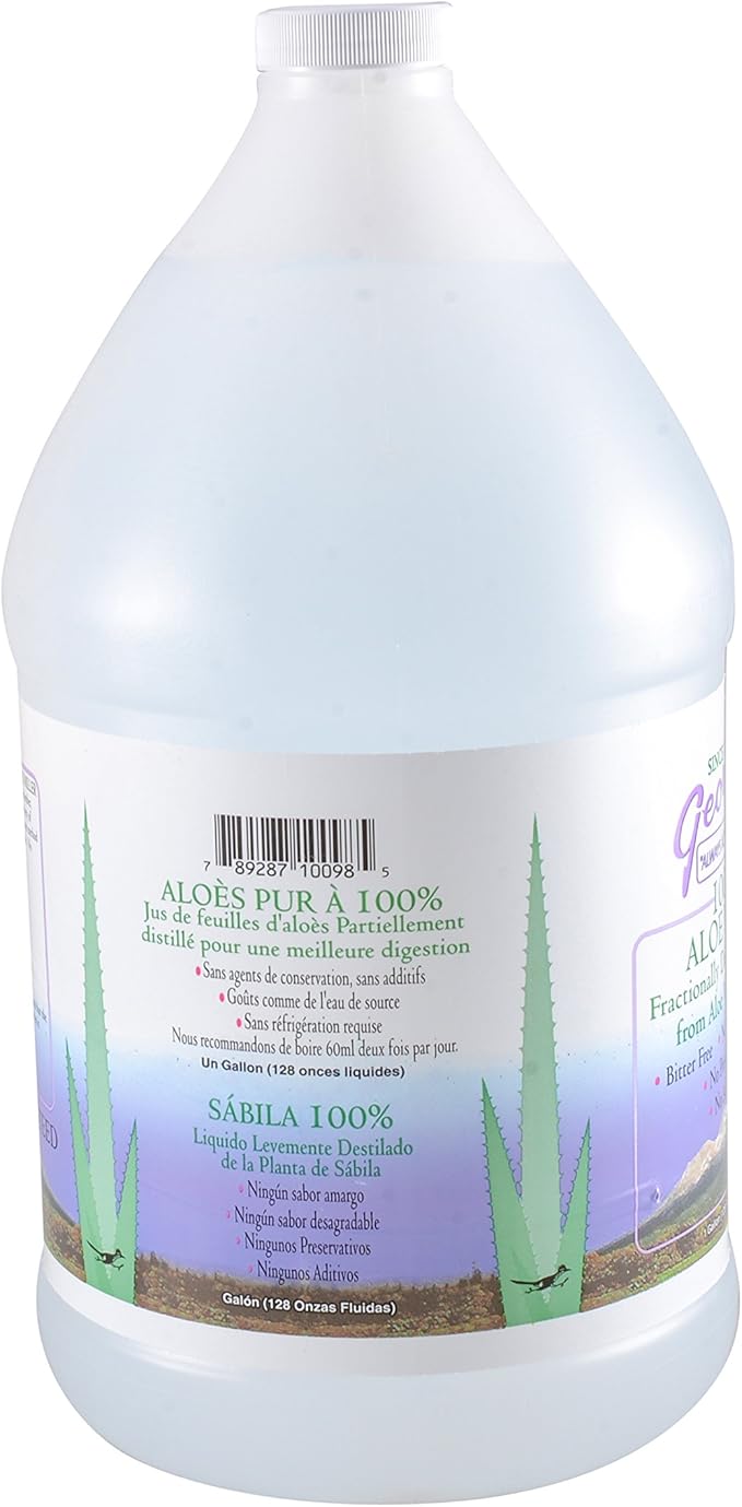 George's Aloe Vera Liquid Supplement, 128 oz