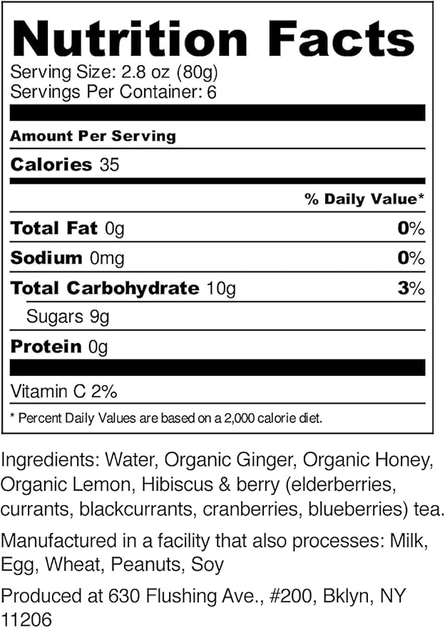 Annie's Ginger Elixir, 17oz 6-Pack, Pure Natural Organic Tonic Ginger Shot, Digestive Cleanse Boosts Immune Defense, Daily Gut Health and Wellness, Non-GMO Beverage