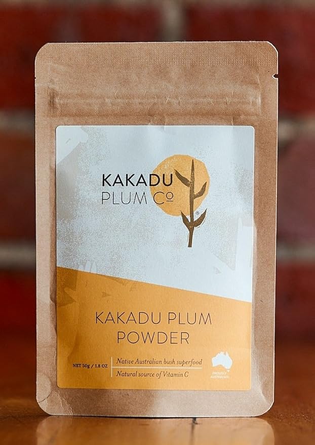 MaxRelief Kakadu Plum Powder - Australian Superfood Elixir - Purely Plant-Based Sourced Vitamin C Powder - #1 Global Natural Source - Nourish Optimal Health and Enhance Body Resilience - 1.8 OZ