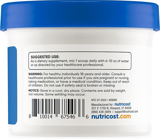 Nutricost 5-HTP Powder 25 Grams (300mg Per Serving) - Gluten Free & Non-GMO, Pure 5-htp