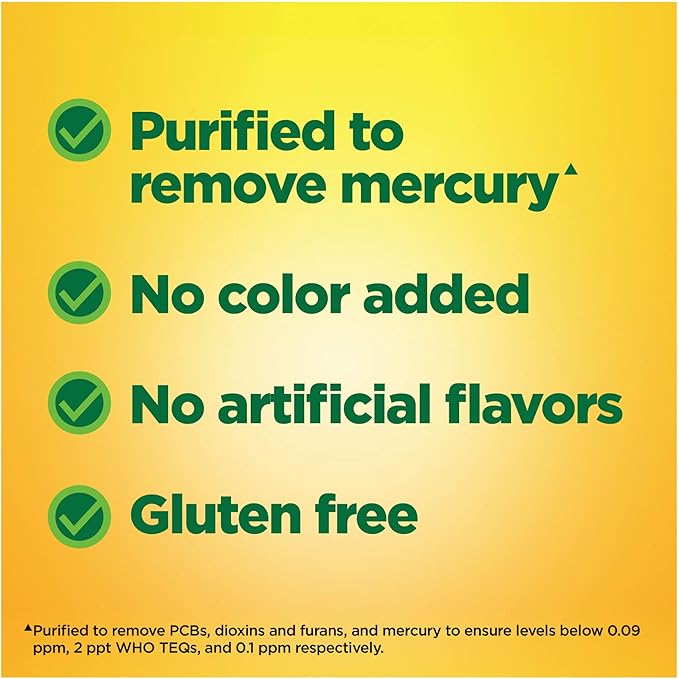 Nature Made Burp-Less Fish Oil 1200 mg, 60 Softgels, Fish Oil Omega 3 Supplement For Heart Health (Pack of 3)