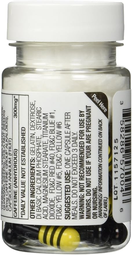 Stacker 2 Yellow Hornet Ephedra Free - 2 Bottles - 40 Capsules