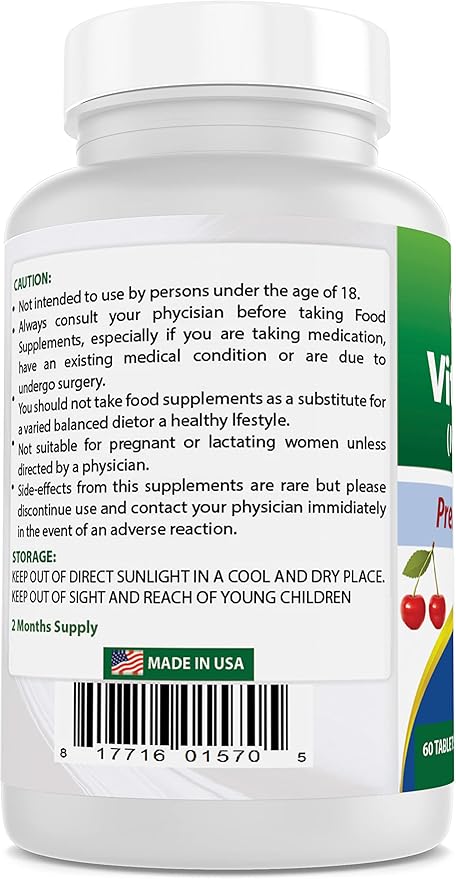 Best Naturals Vitamin B-12 as Methylcobalamin (Methyl B12), 6000 mcg Tablet, 60 Count