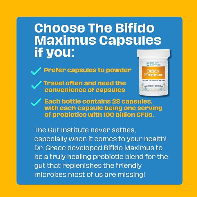 Gut Reset Protocol 1X Microbiome Mojo + 2X Bifido Maximus + Protocol PDF - High Potency Probiotics for Harmonizing Your Gut - Enhance Immunity, Hormonal Balance & Mood