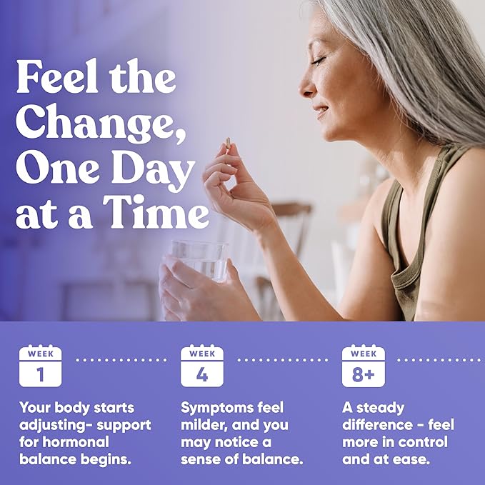 Eu Natural Staying Cool Menopause Supplements for Women – Hormonal Hot Flash Relief, Weight Support, & Night Sweats – Vitex Chaste Tree & Black Cohosh – 60 Vegetarian Soft Capsules