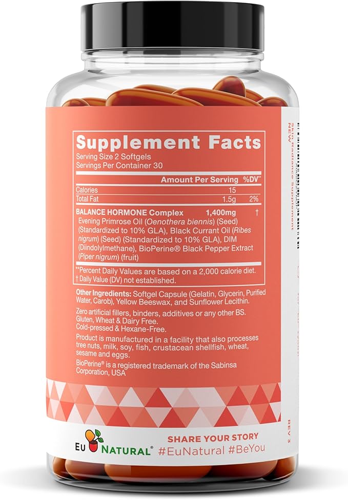 Radiance Flawless Skin & Complexion – Hormonal Acne, Skin Care – Support Your Natural Beauty Building Blocks – Cold Pressed Acne Pills, Evening Primrose Oil, Black Seed Oil, & DIM – 60 Liquid Softgels