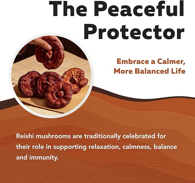 Organic Reishi Mushroom Extract - 70% Beta Glucans - Highest Active Nutrient Levels, Max Potency Cordyceps Tincuture, US Grown + Ultrasonic Extraction - Energy, Immunity, Sleep and Stress - 8 oz.