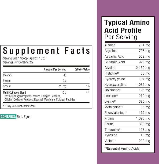 Bovine Collagen Peptides Powder 16oz