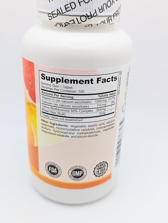 Buffered C-1000 Complex Vitamin C Supplement