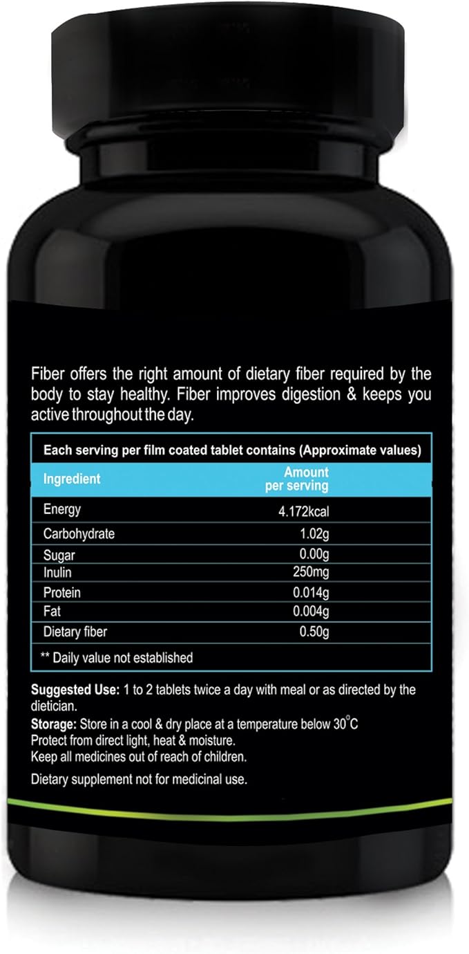 Fiber Helps Maintain Bowel Health - 90 Tablets