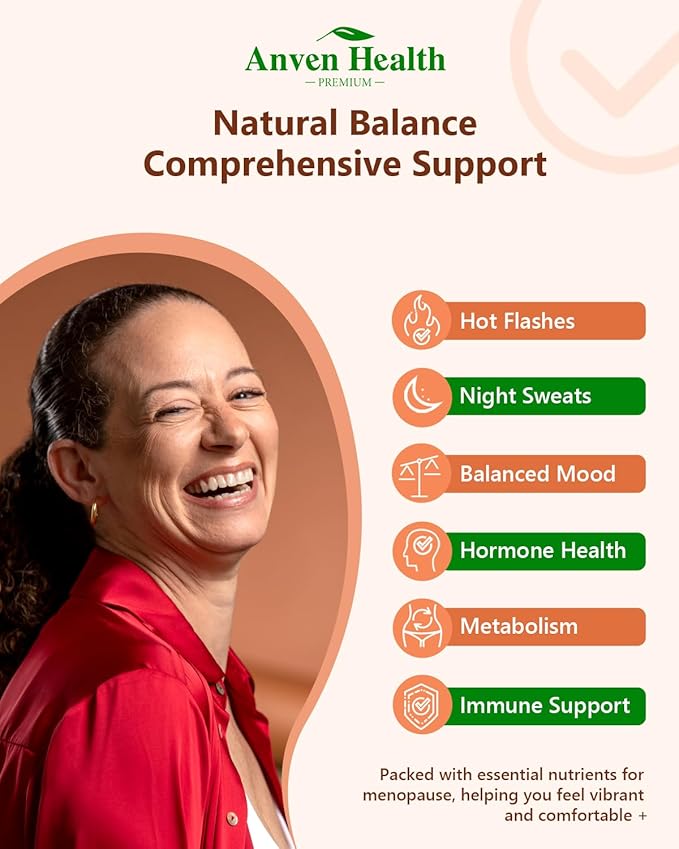 Menopause Supplements for Women - Probiotics for Menopause Relief, Hot Flashes, Night Sweats, Bloating & Gut Health with Herbs, Collagen, Vitamins, Gluten Free & Non-GMO | 270 Veggie Caps