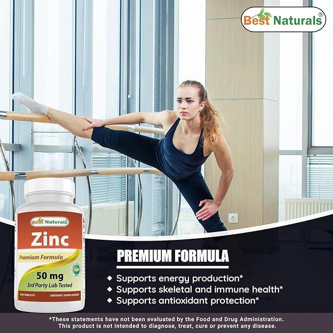 Zinc Gluconate 50mg & Vitamin B12 6000 mcg